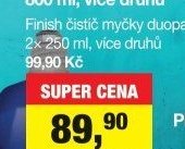 Finish čistič myčky duopack, 2x 250 ml, více druhů