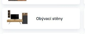 Obývací stěny