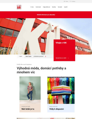 aktuální leták Kik textil 7.2.2024-13.2.2024