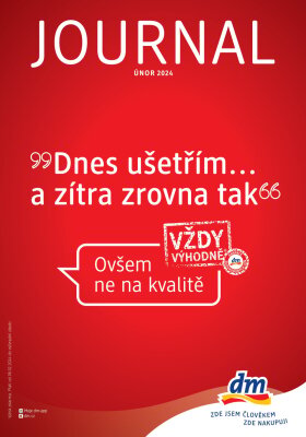 dm drogerie leták - journal únor strana 1
