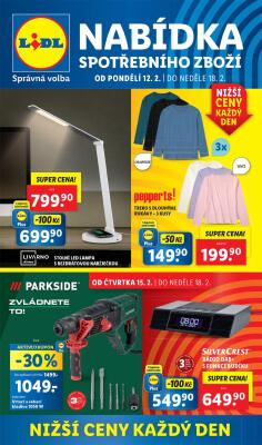 Lidl leták Spotřební zboží strana 1