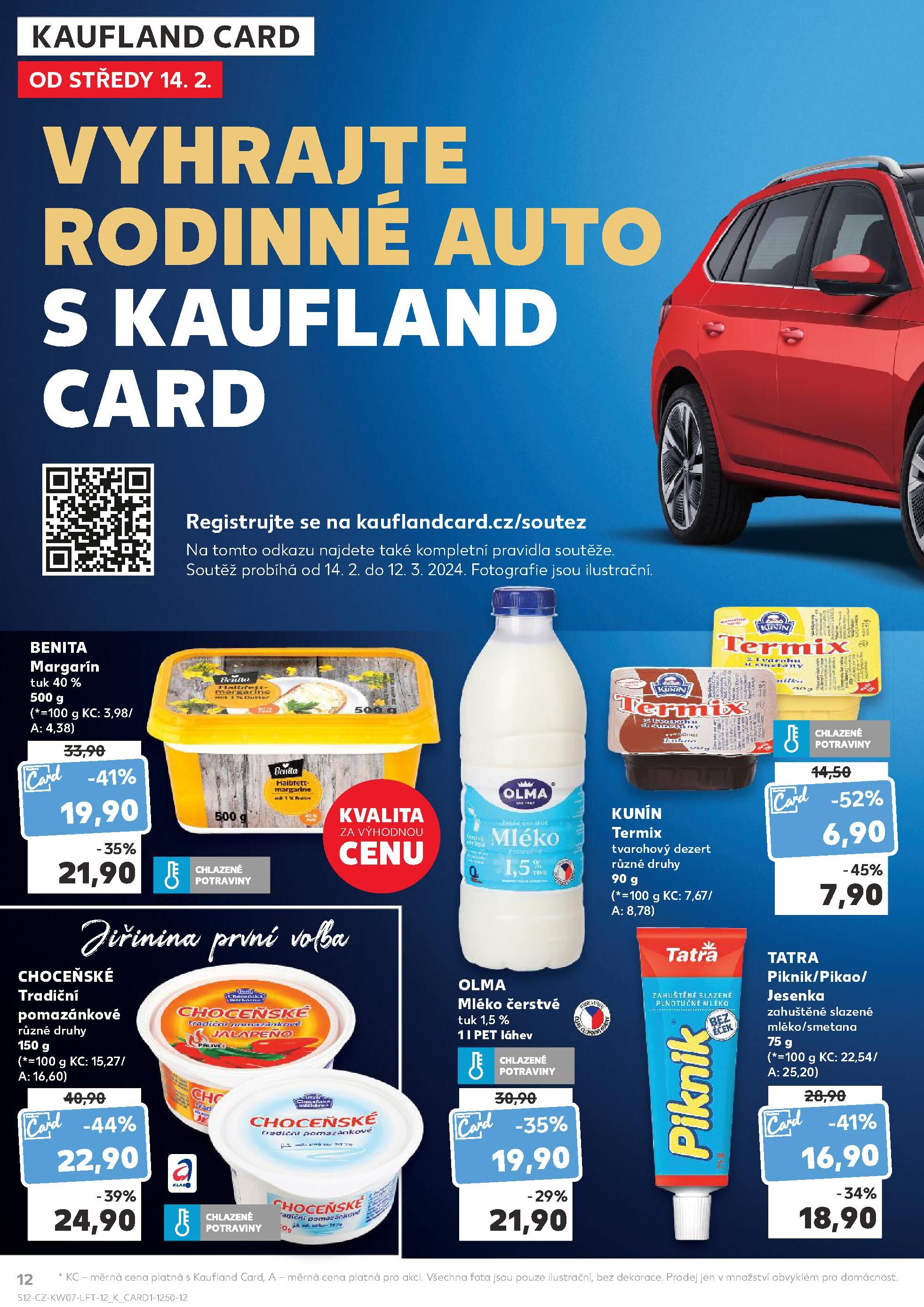 Kaufland leták - Nejlepší ceny s Kauflandcard Kaufland strana 12