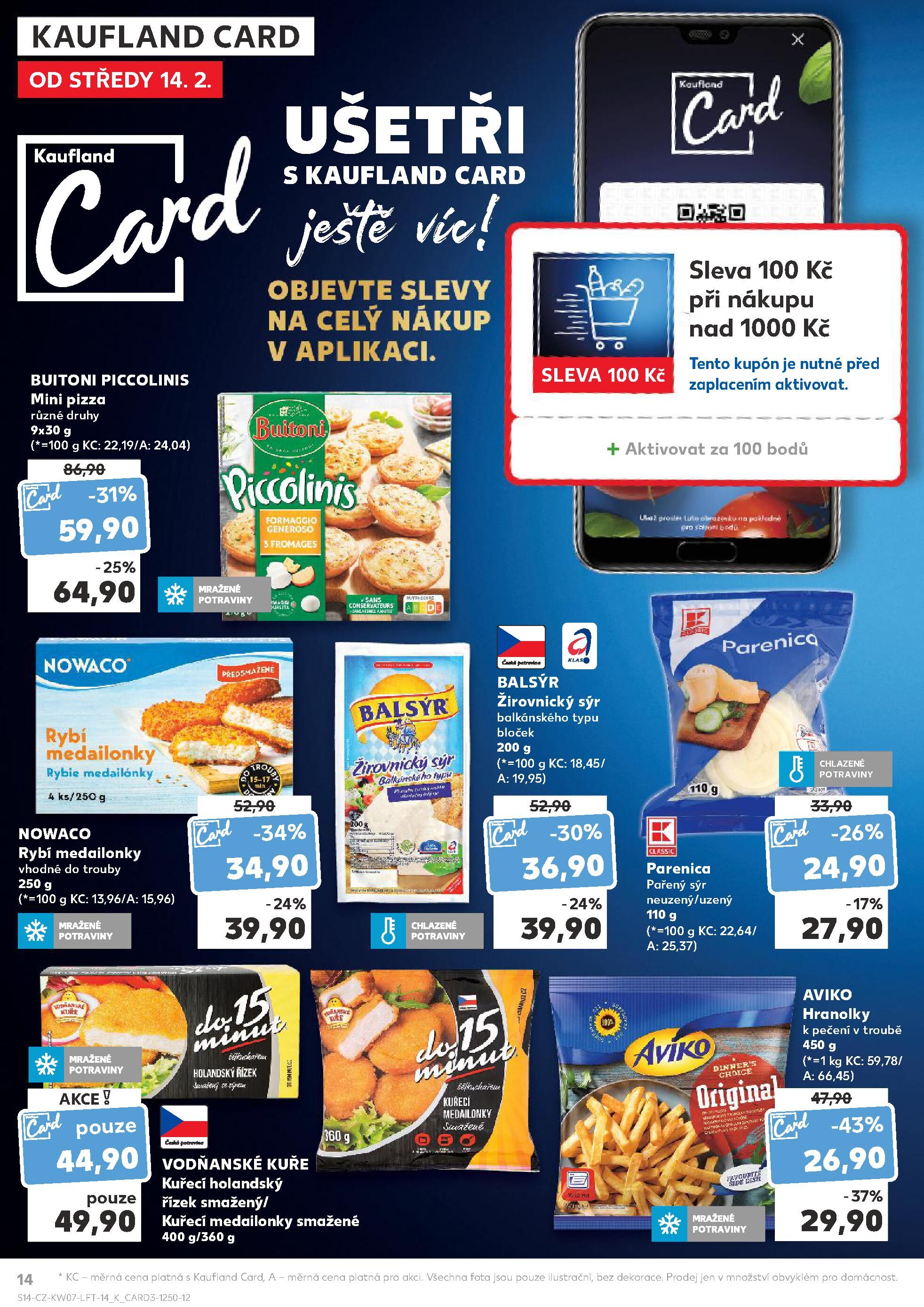 Kaufland leták - Nejlepší ceny s Kauflandcard Kaufland strana 14