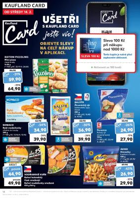 Kaufland leták - Nejlepší ceny s Kauflandcard strana 14