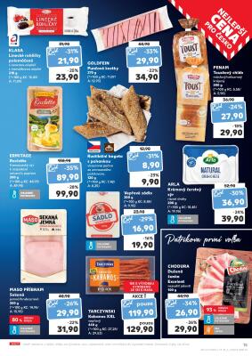 Kaufland leták - Nejlepší ceny s Kauflandcard strana 15