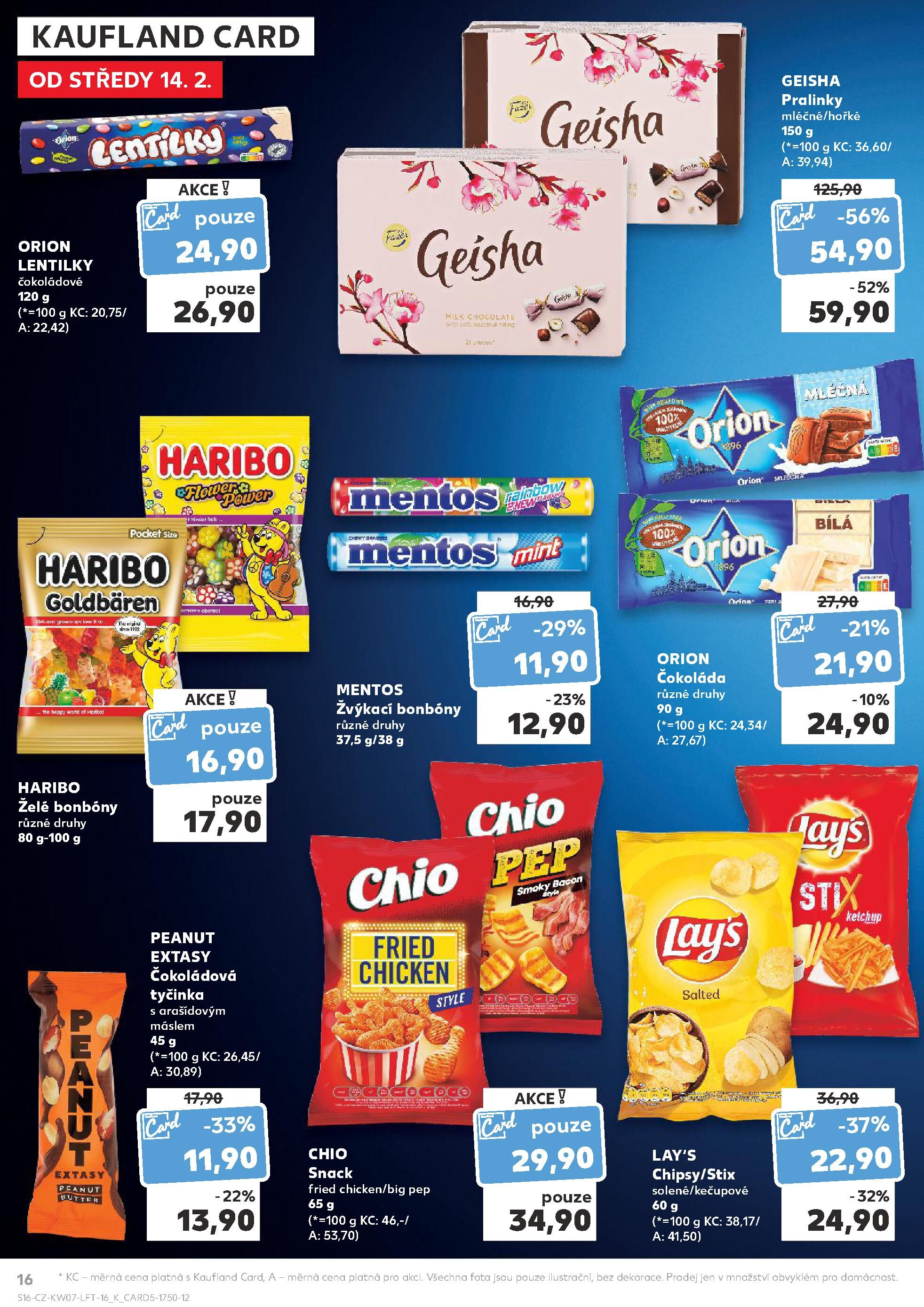 Kaufland leták - Nejlepší ceny s Kauflandcard Kaufland strana 16
