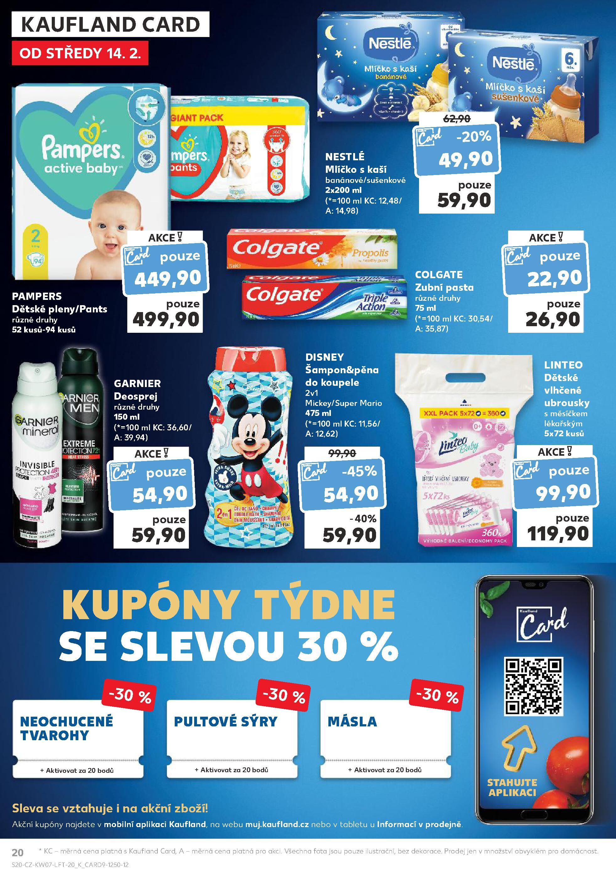 Kaufland leták - Nejlepší ceny s Kauflandcard Kaufland strana 20