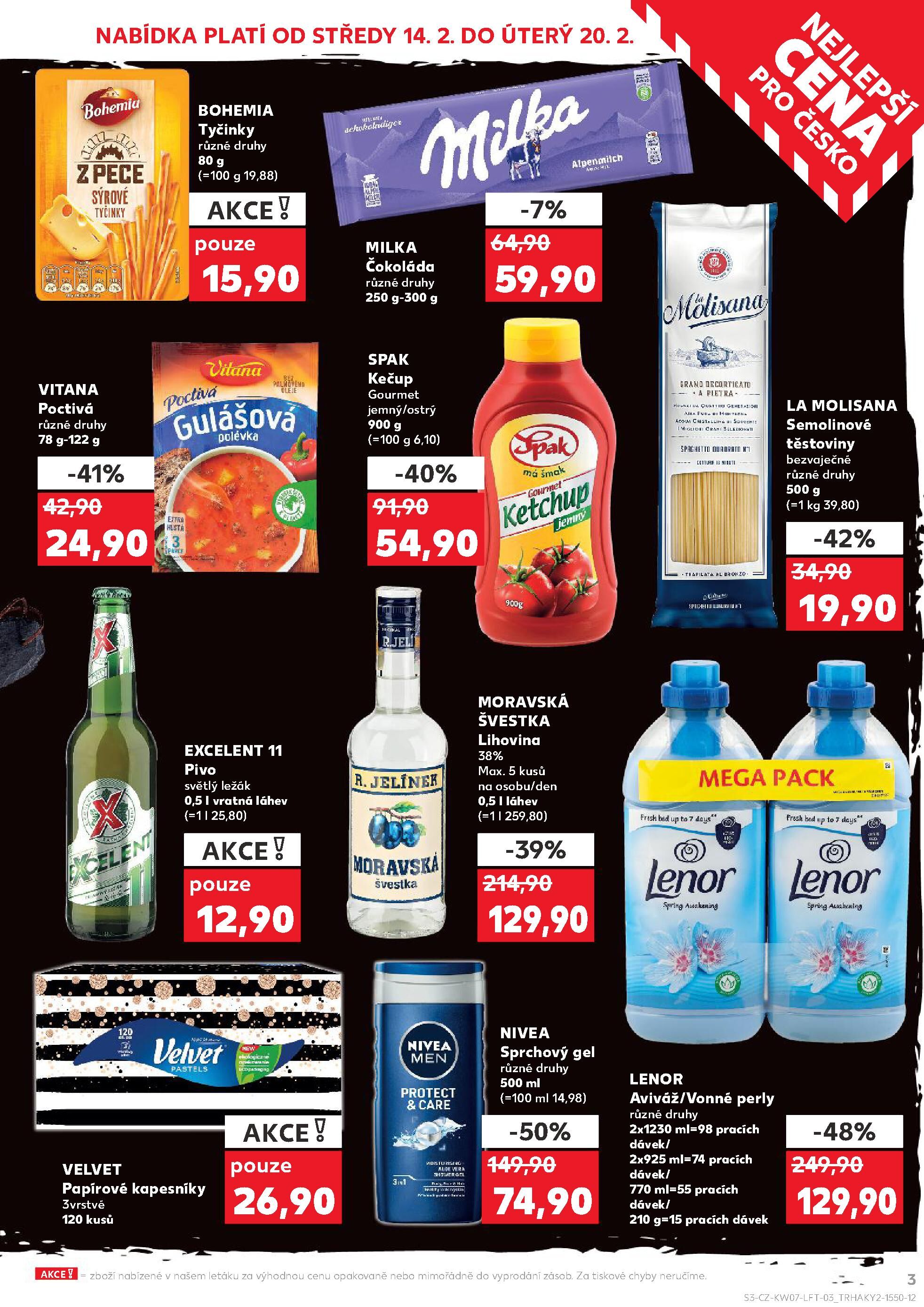 Kaufland leták - Nejlepší ceny s Kauflandcard Kaufland strana 3