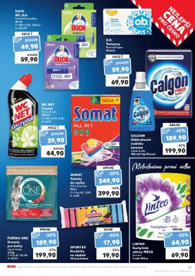 Kaufland leták - Nejlepší ceny s Kauflandcard strana 21