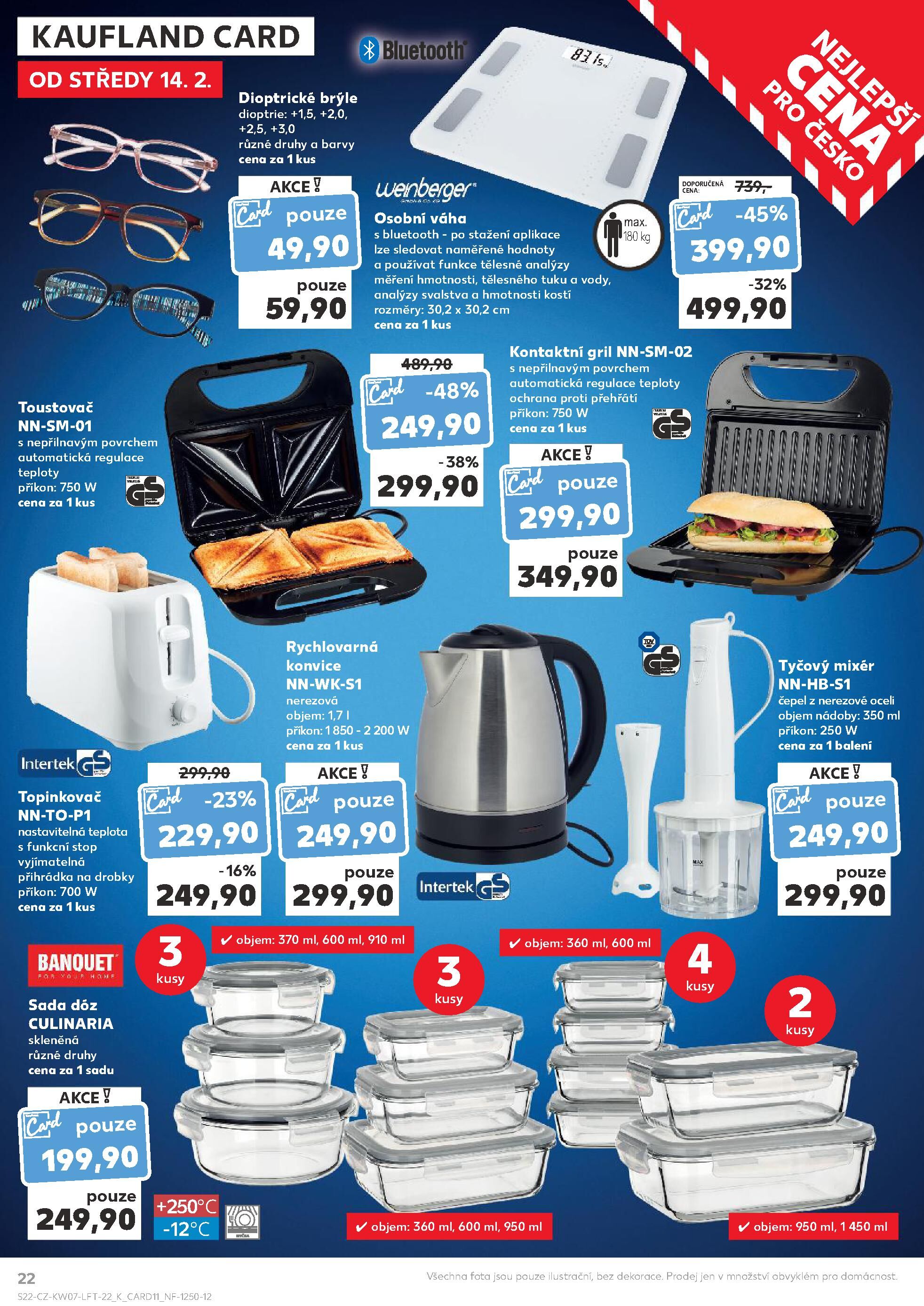Kaufland leták - Nejlepší ceny s Kauflandcard Kaufland strana 22