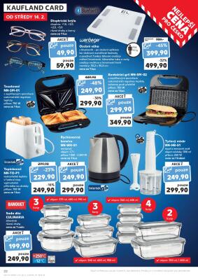 Kaufland leták - Nejlepší ceny s Kauflandcard strana 22