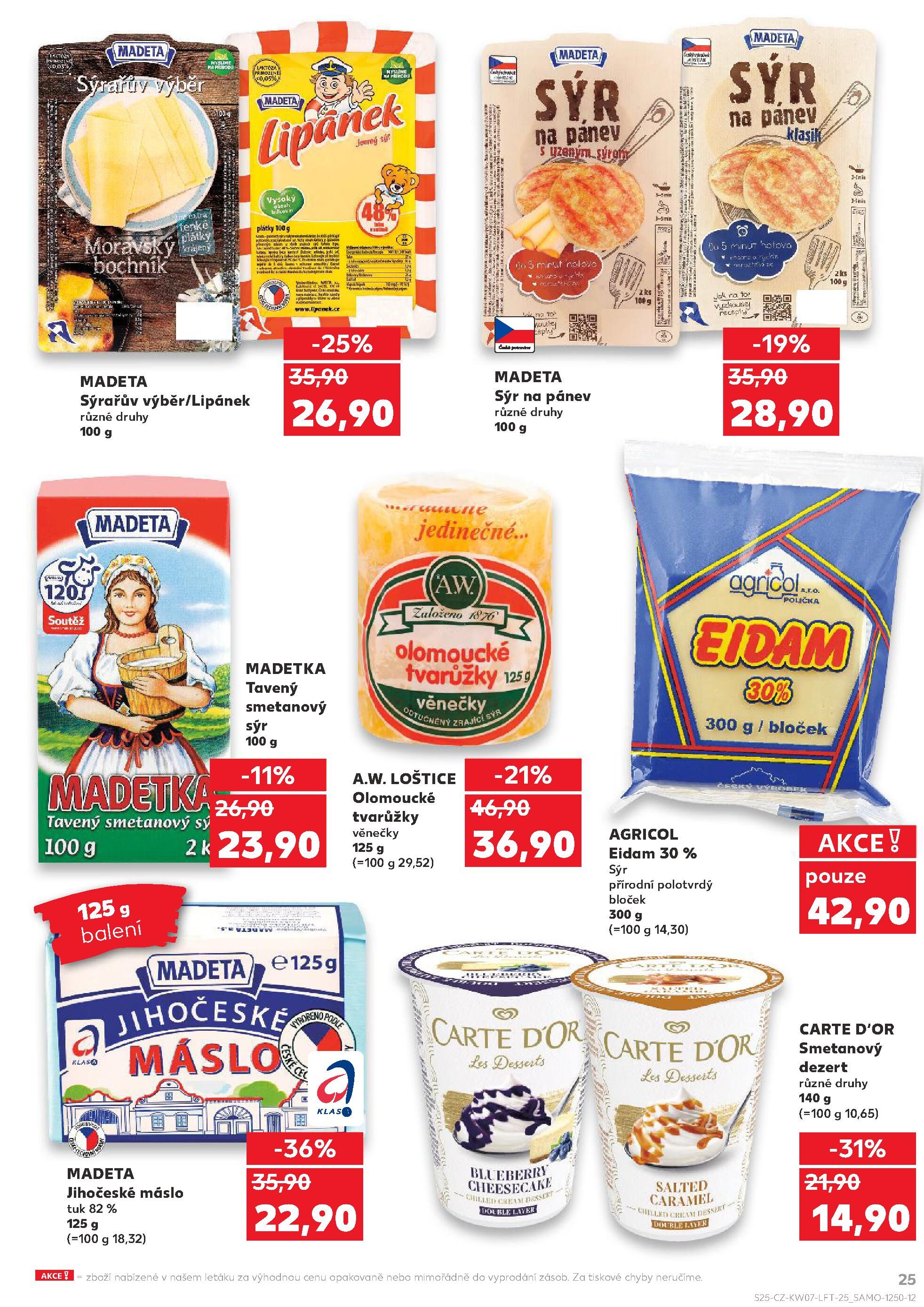 Kaufland leták - Nejlepší ceny s Kauflandcard Kaufland strana 25