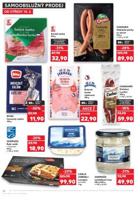 Kaufland leták - Nejlepší ceny s Kauflandcard strana 26