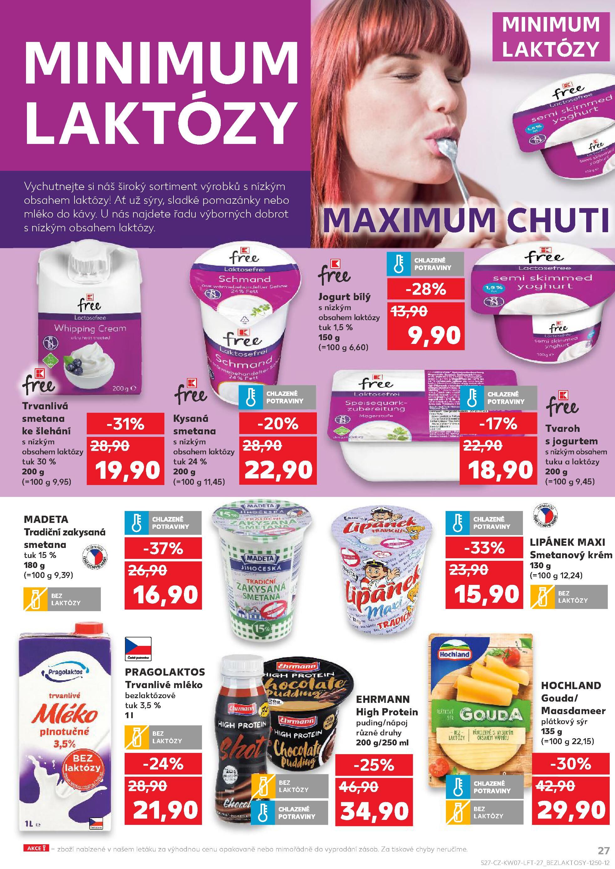 Kaufland leták - Nejlepší ceny s Kauflandcard Kaufland strana 27