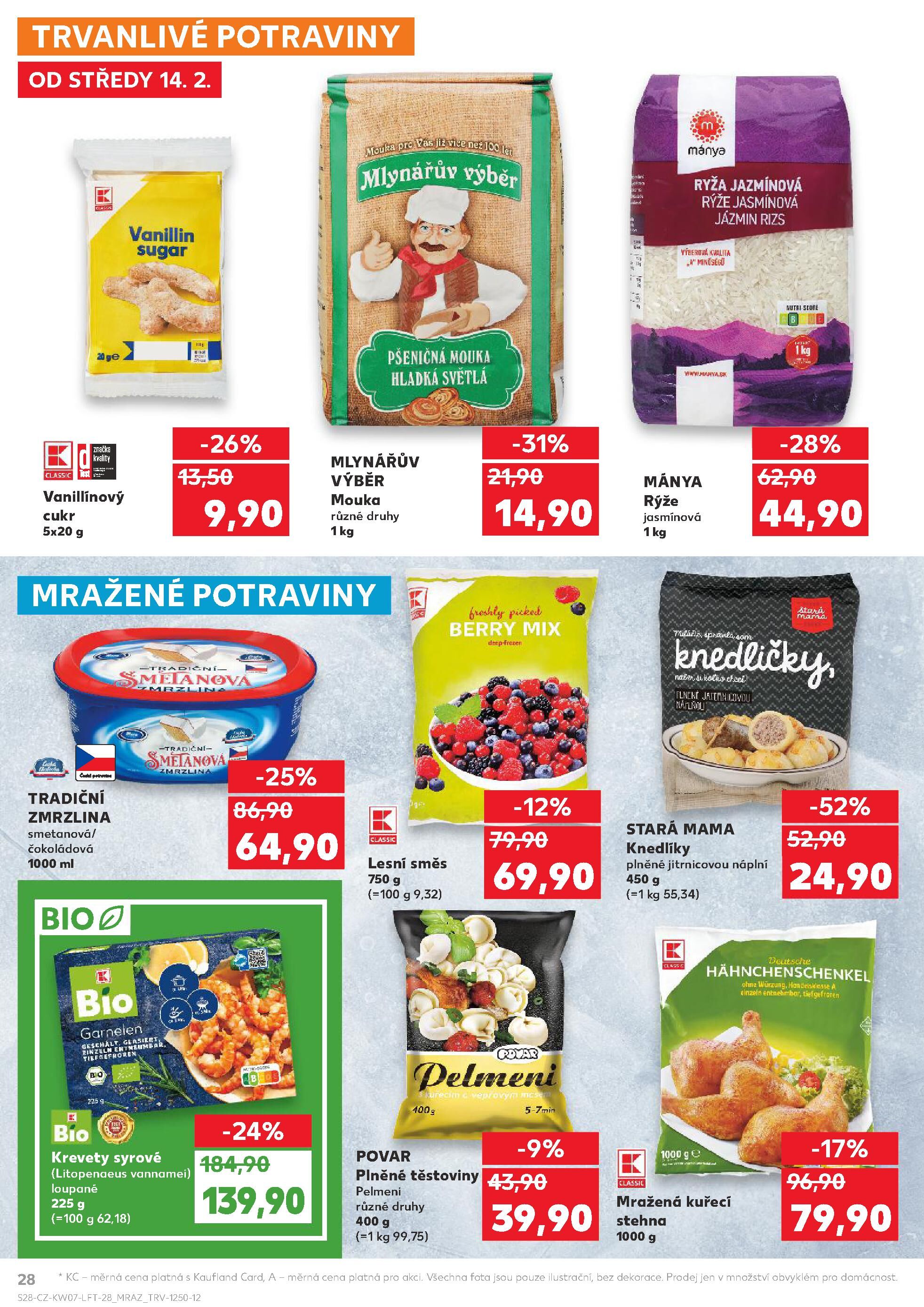 Kaufland leták - Nejlepší ceny s Kauflandcard Kaufland strana 28