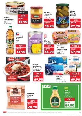 Kaufland leták - Nejlepší ceny s Kauflandcard strana 29