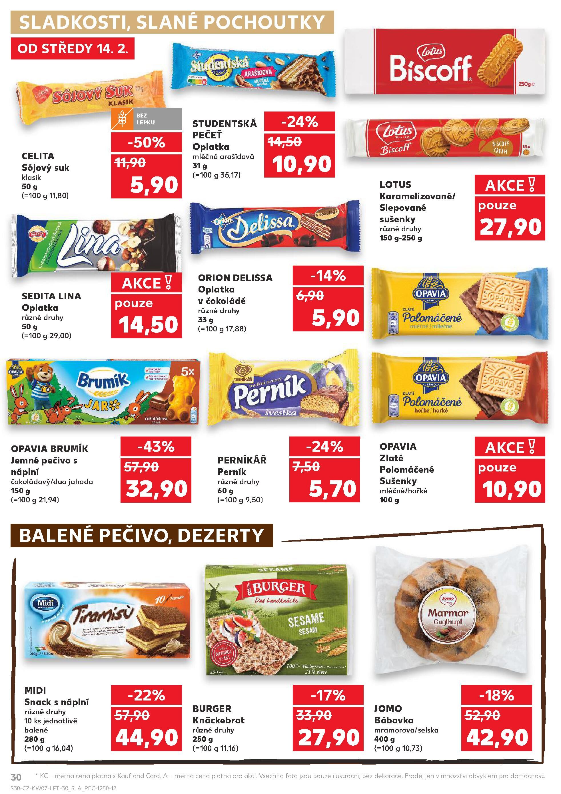 Kaufland leták - Nejlepší ceny s Kauflandcard Kaufland strana 30