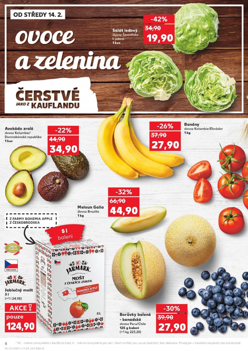 Kaufland leták - Nejlepší ceny s Kauflandcard Kaufland strana 4