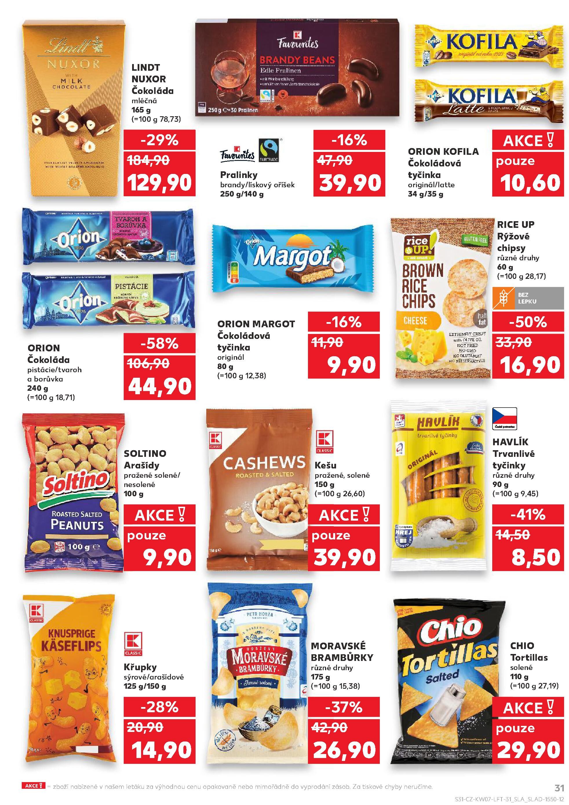 Kaufland leták - Nejlepší ceny s Kauflandcard Kaufland strana 31