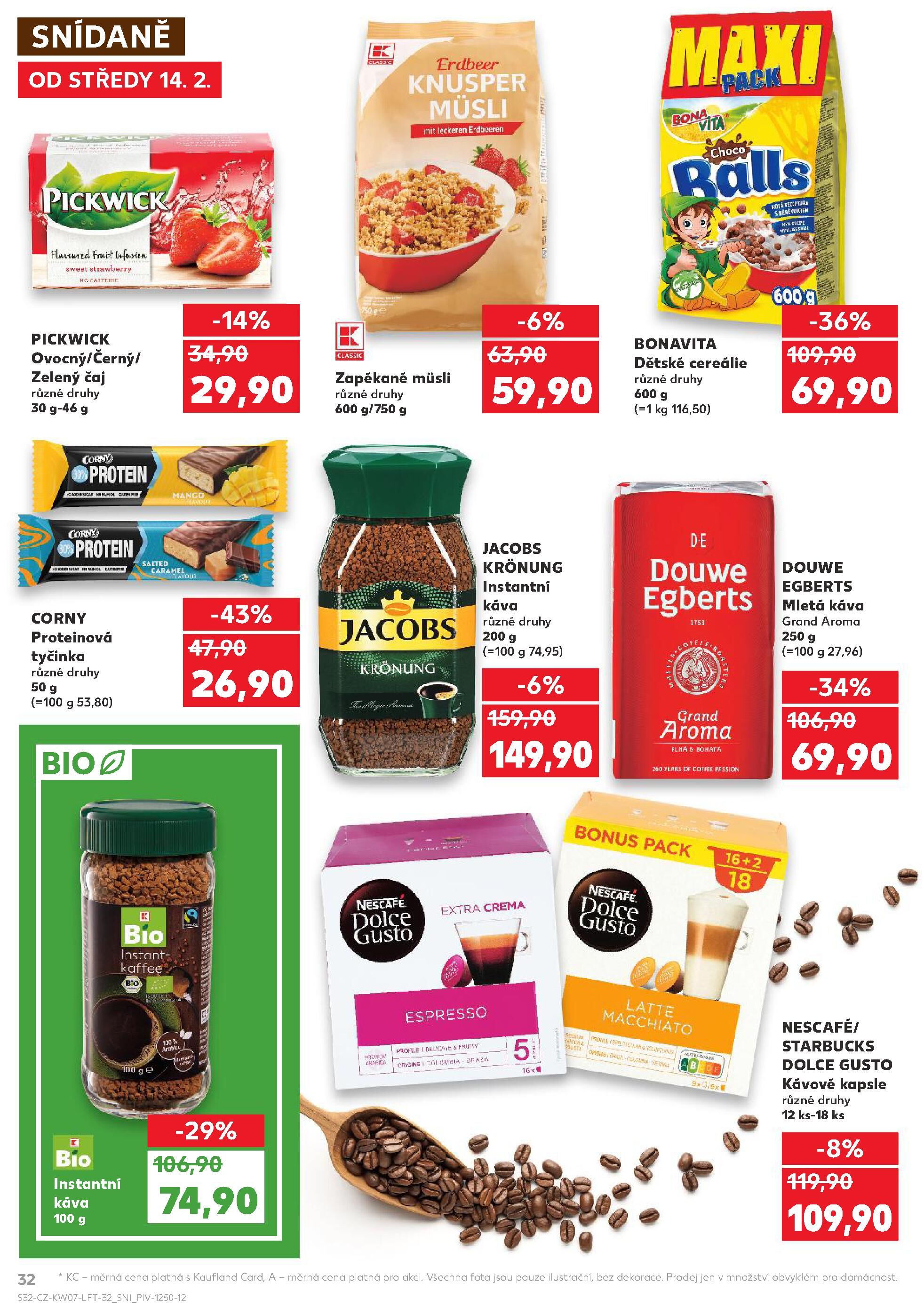 Kaufland leták - Nejlepší ceny s Kauflandcard Kaufland strana 32