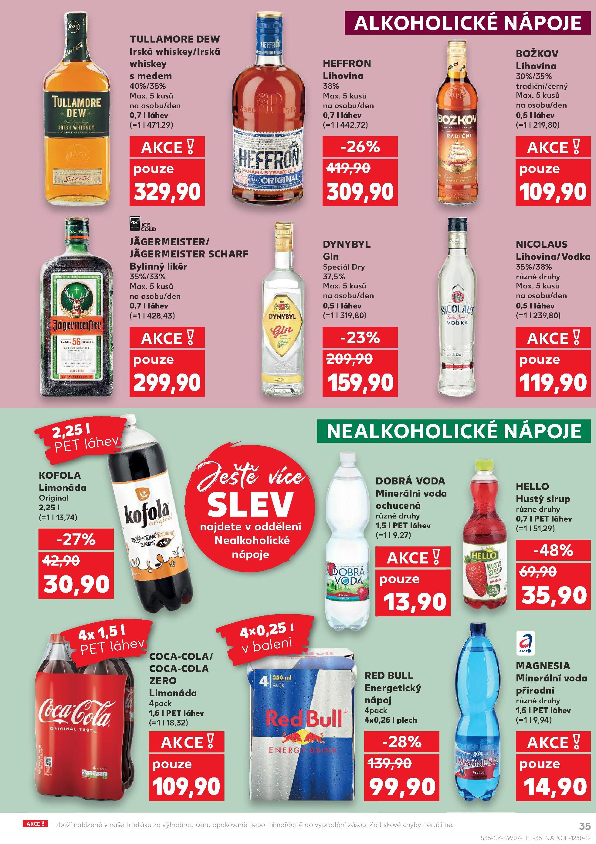 Kaufland leták - Nejlepší ceny s Kauflandcard Kaufland strana 35