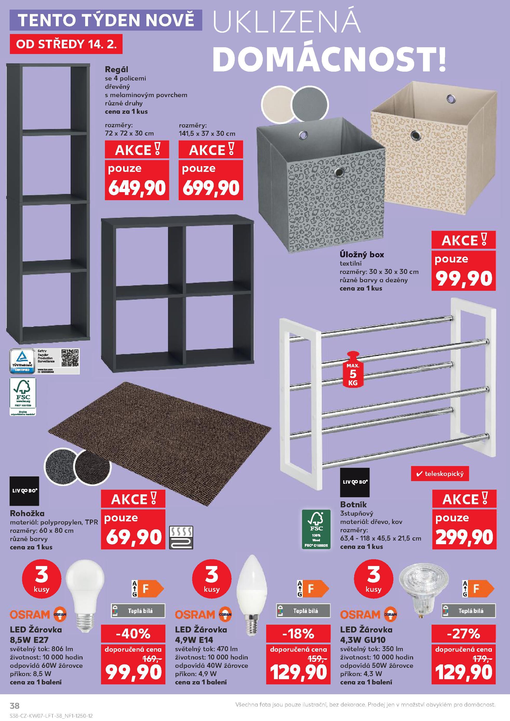 Kaufland leták - Nejlepší ceny s Kauflandcard Kaufland strana 38