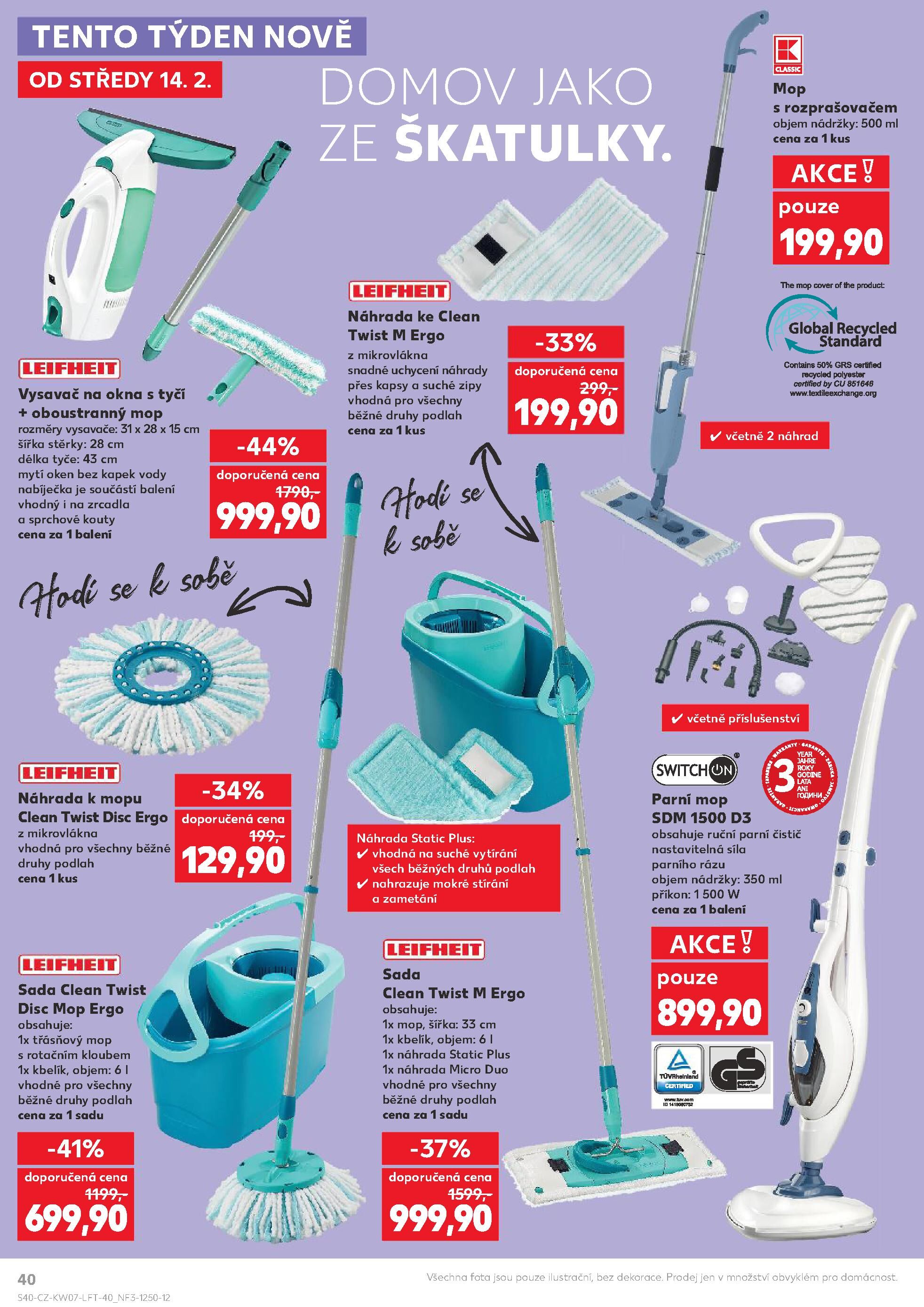 Kaufland leták - Nejlepší ceny s Kauflandcard Kaufland strana 40