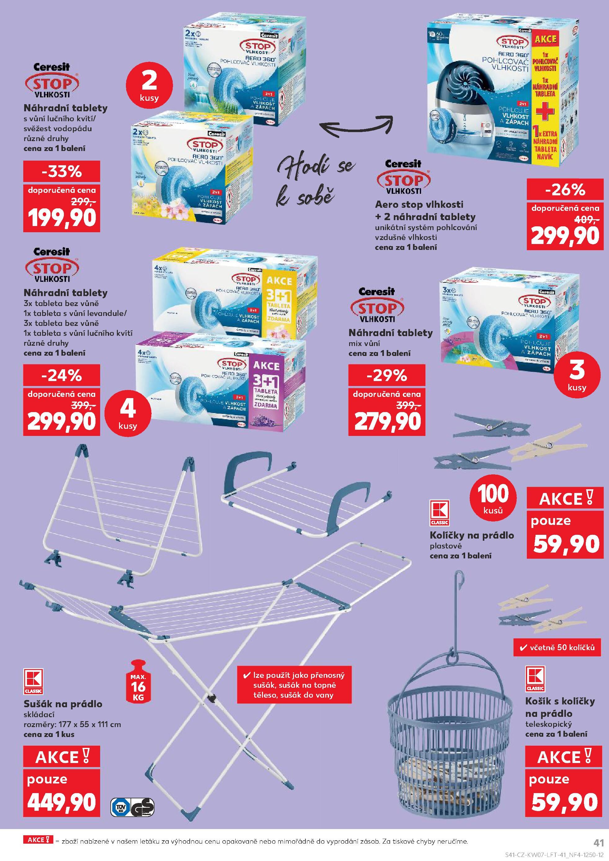 Kaufland leták - Nejlepší ceny s Kauflandcard Kaufland strana 41