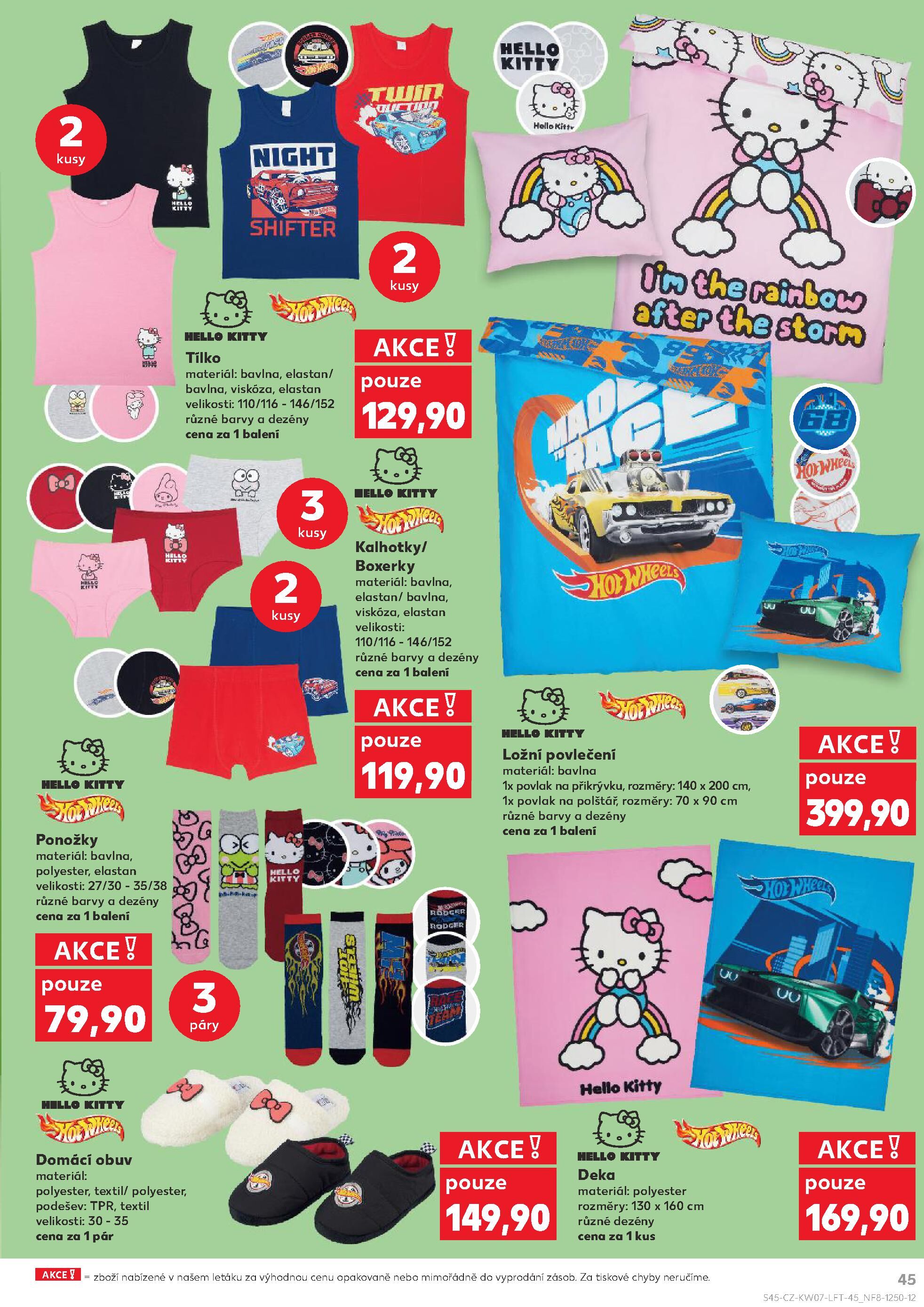 Kaufland leták - Nejlepší ceny s Kauflandcard Kaufland strana 45