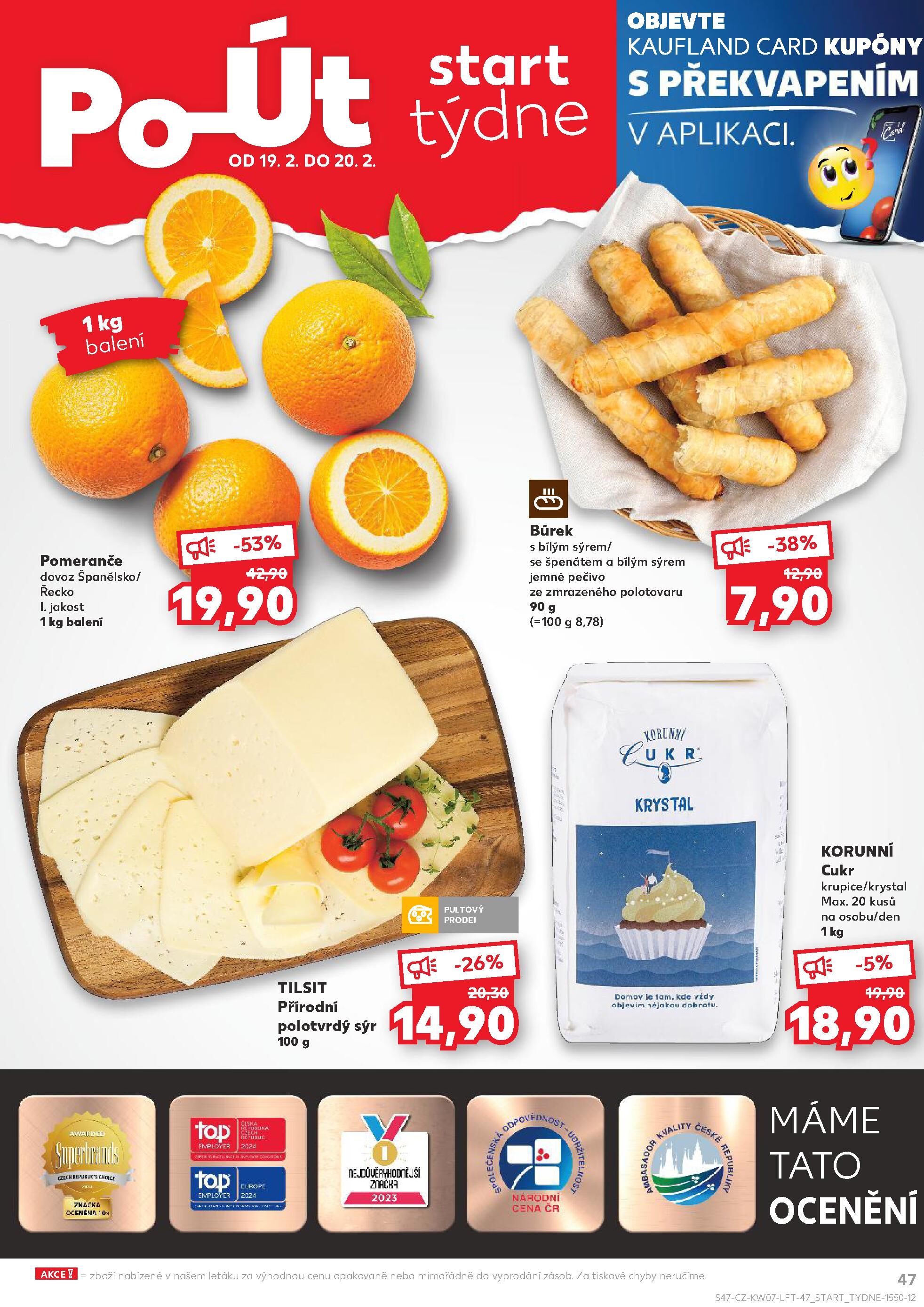 Kaufland leták - Nejlepší ceny s Kauflandcard Kaufland strana 47