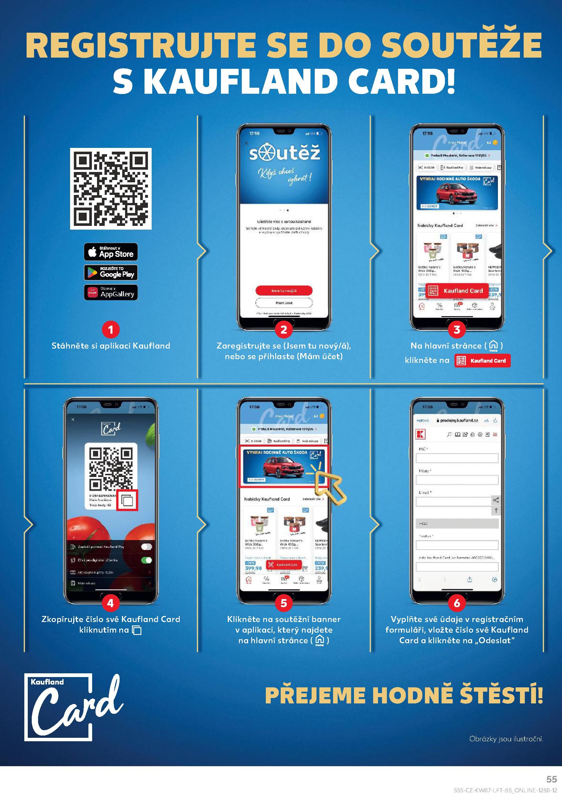 Kaufland leták - Nejlepší ceny s Kauflandcard Kaufland strana 55