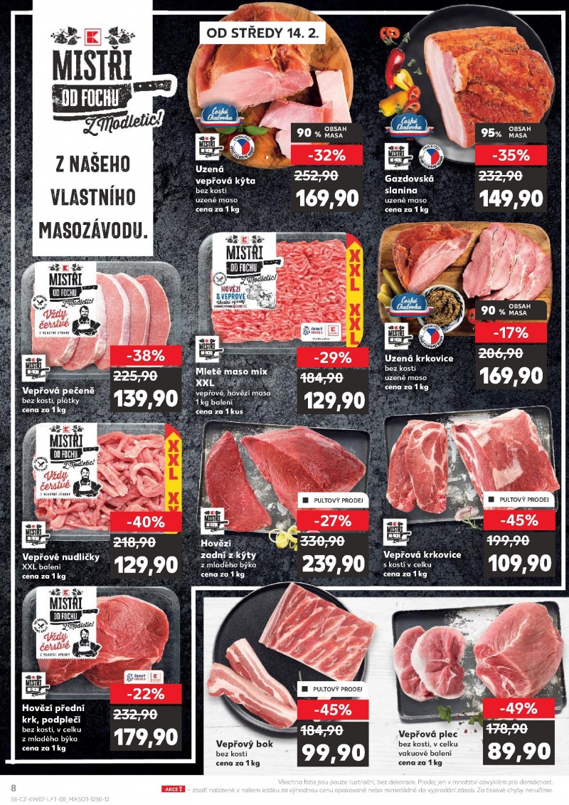 Kaufland leták - Nejlepší ceny s Kauflandcard Kaufland strana 8