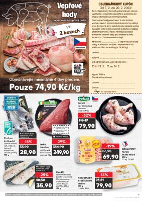 Kaufland leták - Nejlepší ceny s Kauflandcard strana 9