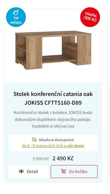 Stolek konferenční catania oak JOKISS CFTT5160-D89 - Jamall aktualniletaky.eu