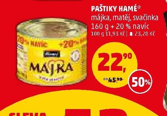 PAŠTIKY HAMÉ - Penny Market aktualniletaky.eu