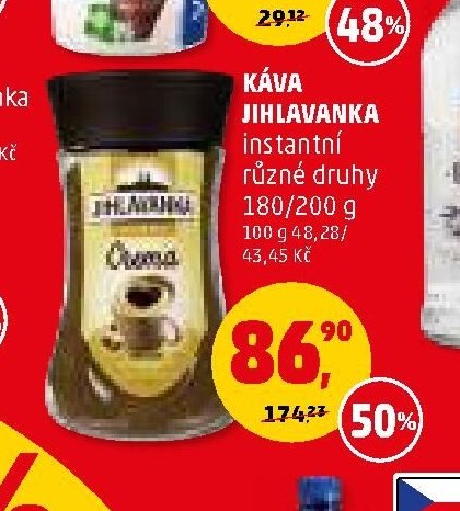KÁVA JIHLAVANKA instantní - Penny Market aktualniletaky.eu