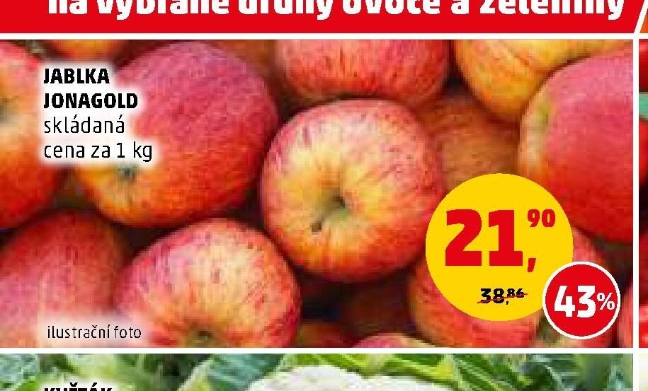 JABLKA JONAGOLD skládaná cena za 1 kg - Penny Market aktualniletaky.eu