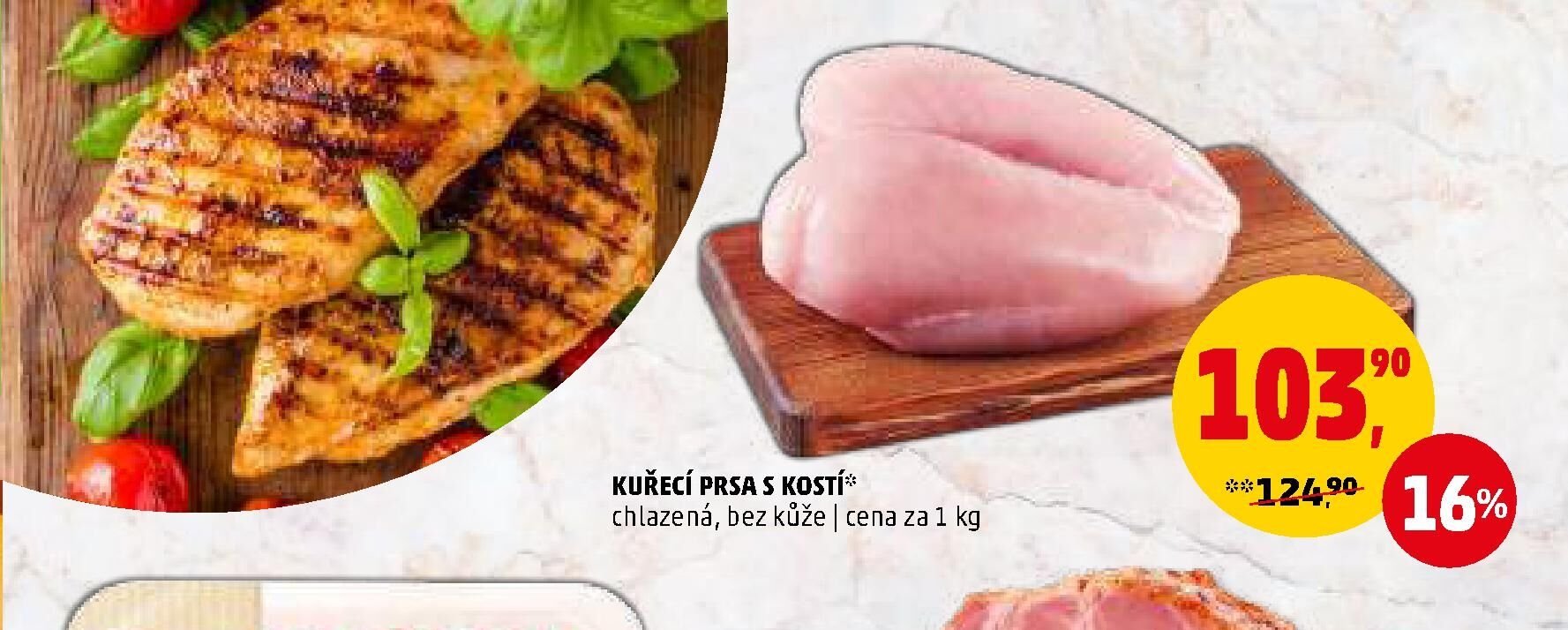 Kuřecí prsa s kostí - Penny Market aktualniletaky.eu