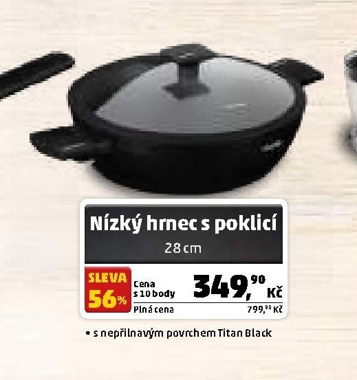 Nízký hrnec s poklicí 28 cm - Penny Market aktualniletaky.eu