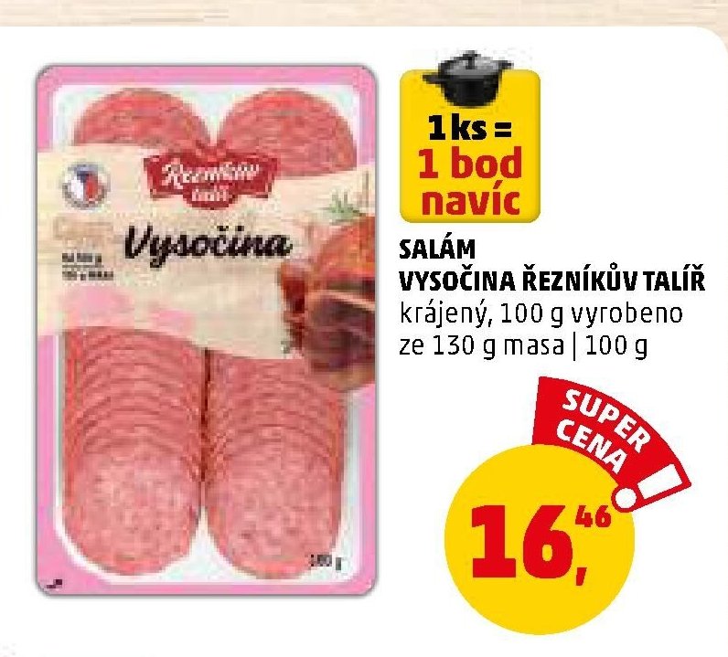 Salám Vysočina Řezníkův talíř - Penny Market aktualniletaky.eu