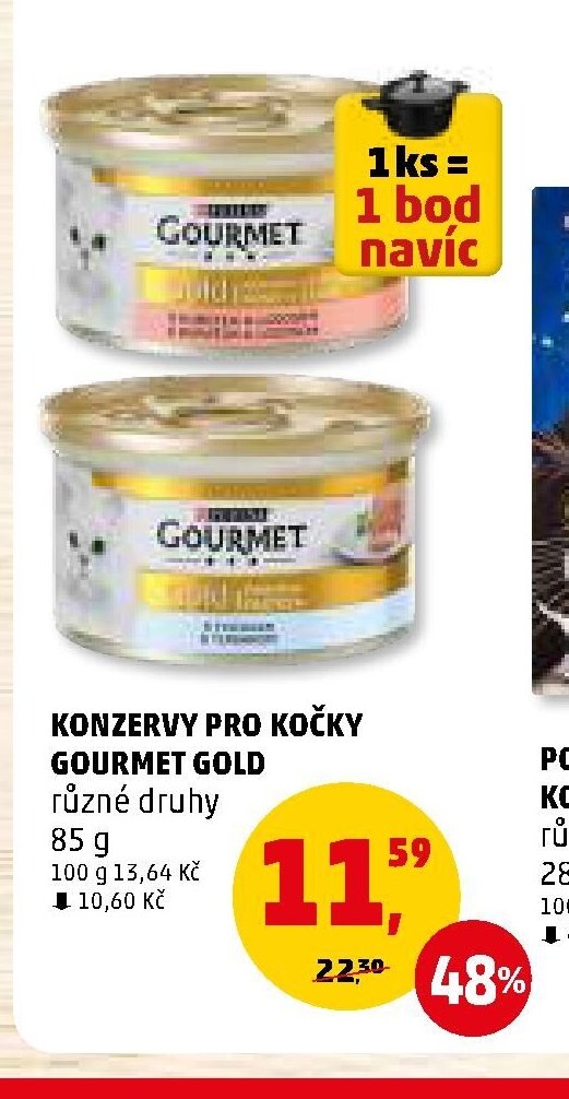 Konzervy pro kočky Gourmet Gold - Penny Market aktualniletaky.eu