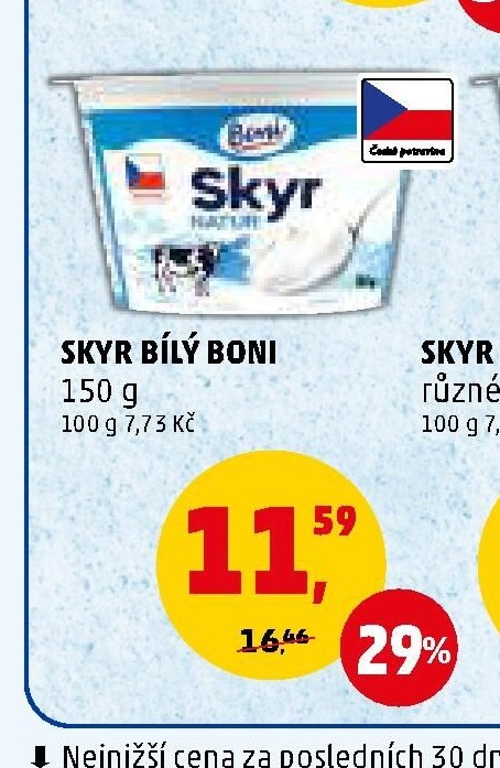 Skyr bílý Boni - Penny Market aktualniletaky.eu