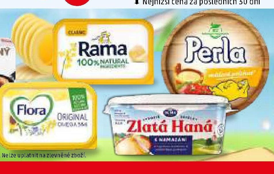 Margaríny Rama, Flora, Zlatá Haná - Penny Market aktualniletaky.eu