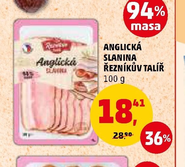 Anglická slanina Řezníkův talíř - Penny Market aktualniletaky.eu