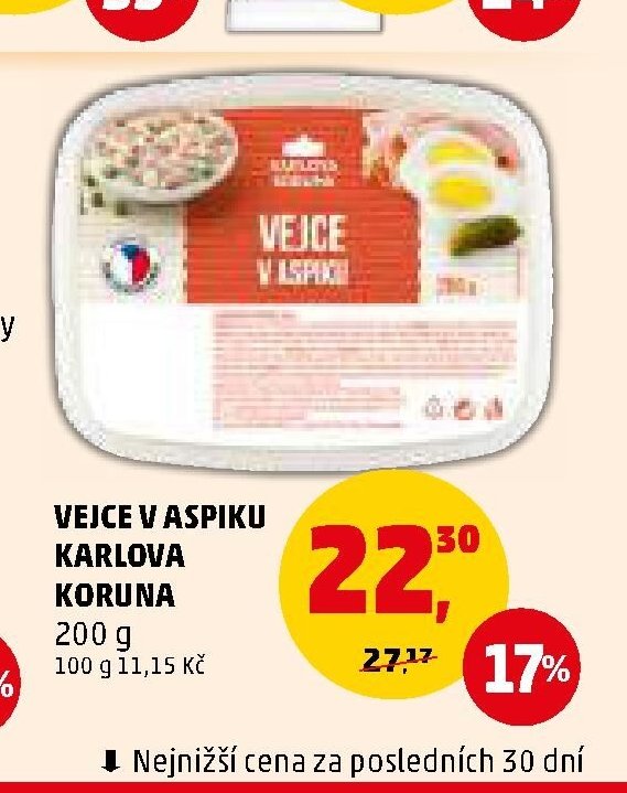 Vejce v aspiku Karlova Koruna - Penny Market aktualniletaky.eu