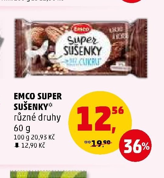 Emco Super sušenky 60 g - Penny Market aktualniletaky.eu