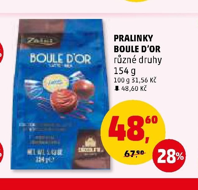 Pralinky Boule d'Or 154 g - Penny Market aktualniletaky.eu