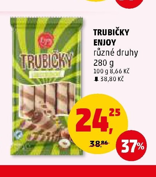Trubičky Enjoy 280 g - Penny Market aktualniletaky.eu