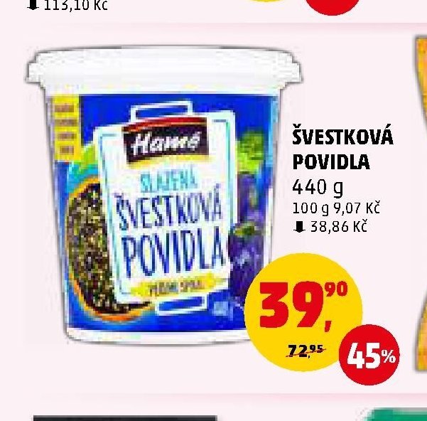 ŠVESTKOVÁ POVIDLA - Penny Market aktualniletaky.eu