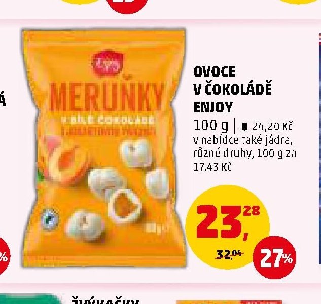 OVOCE V ČOKOLÁDĚ ENJOY - Penny Market aktualniletaky.eu